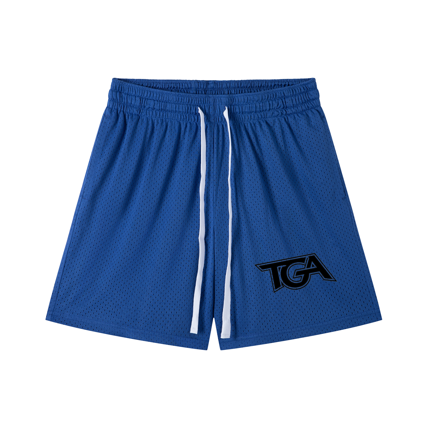 Mesh Drawstring Shorts
