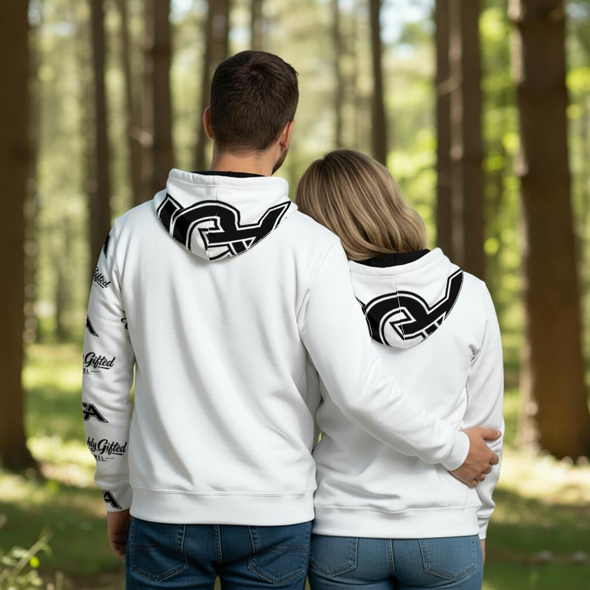 All-Over Print Men's Thicken Pullover Hoodie