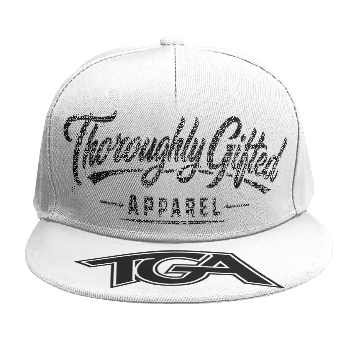 Baseball Cap With Flat Brim