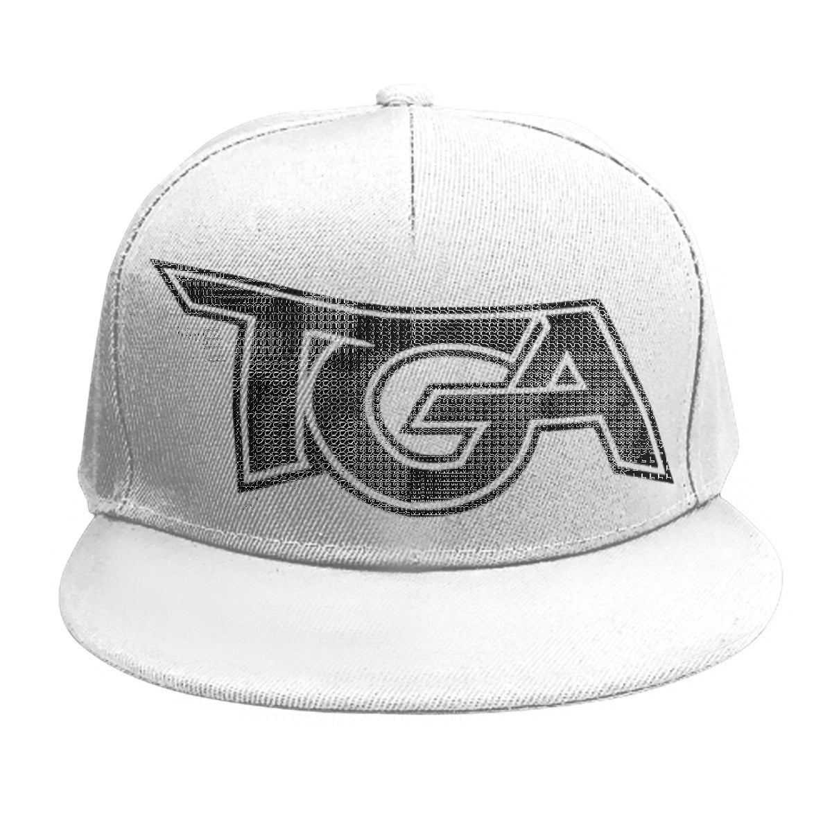 Baseball Cap With Flat Brim