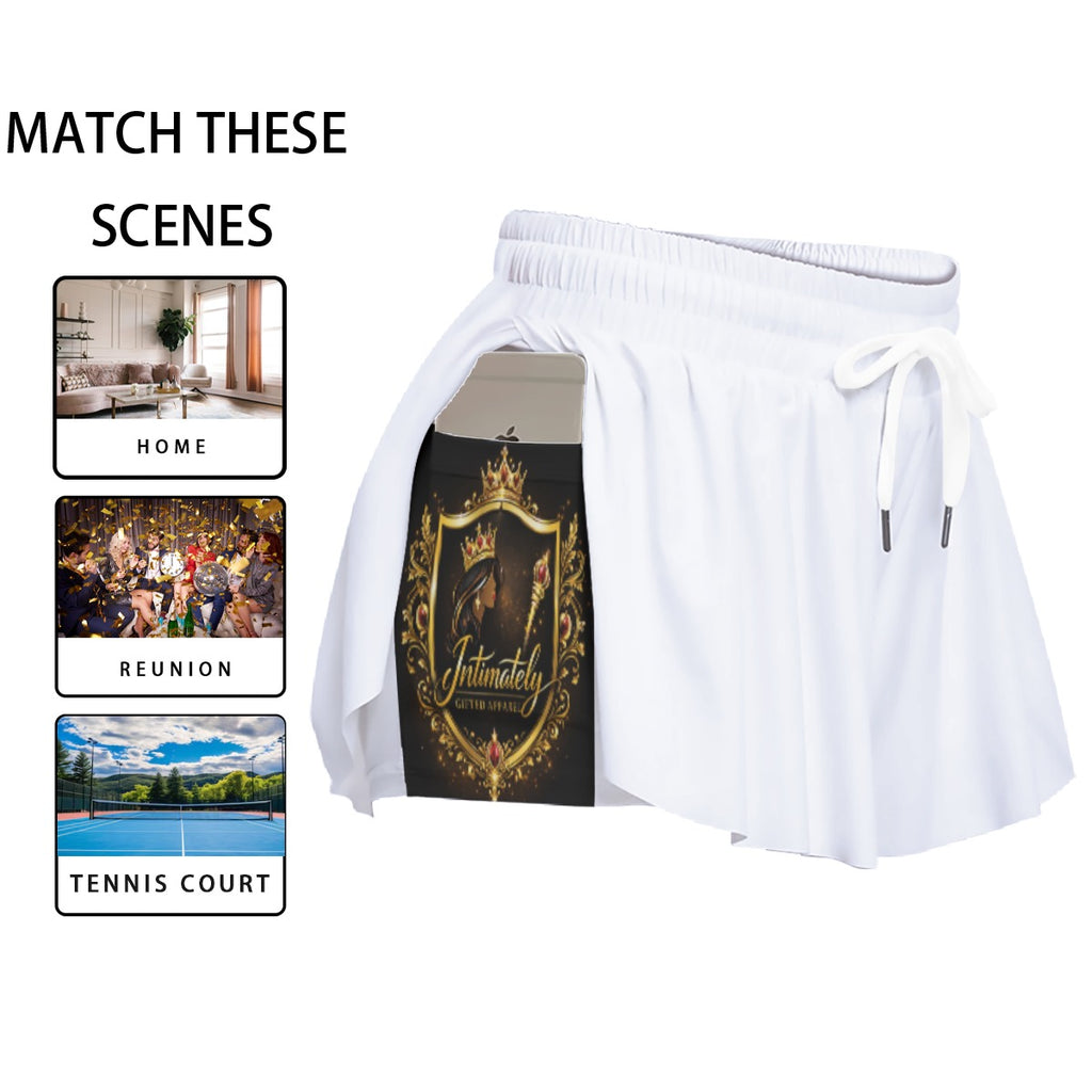 All-Over Print Women's Sport Skorts With Pocket