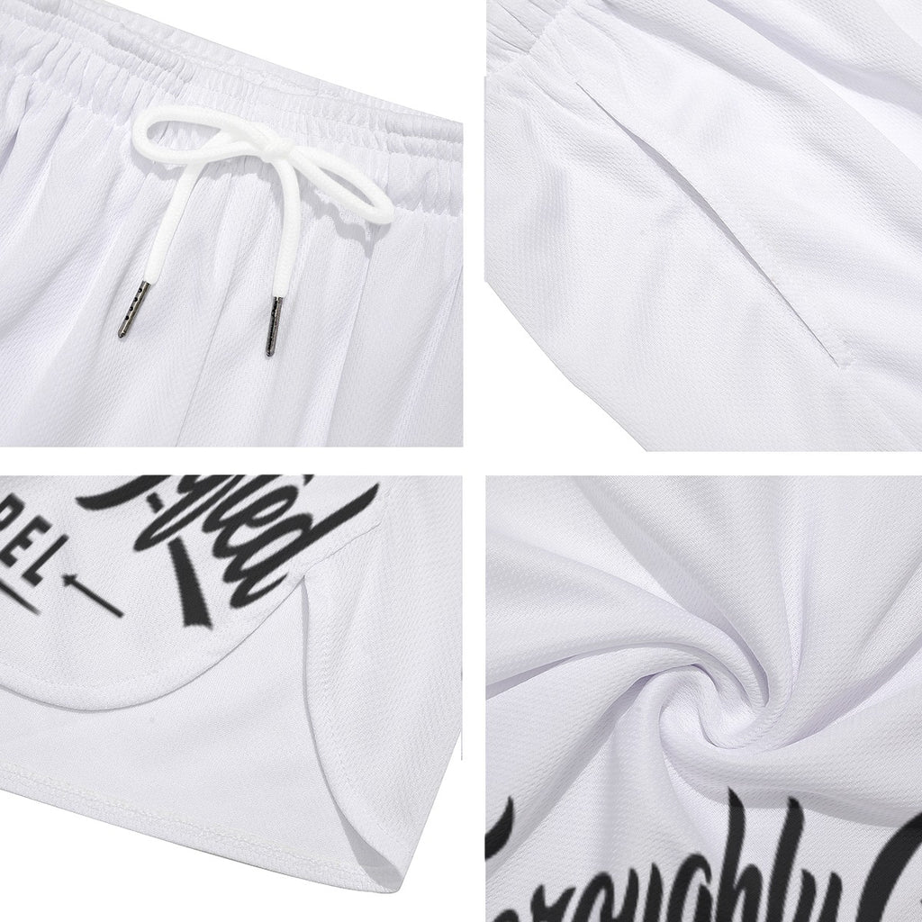 All-Over Print Men's Side Split Running Sport Shorts