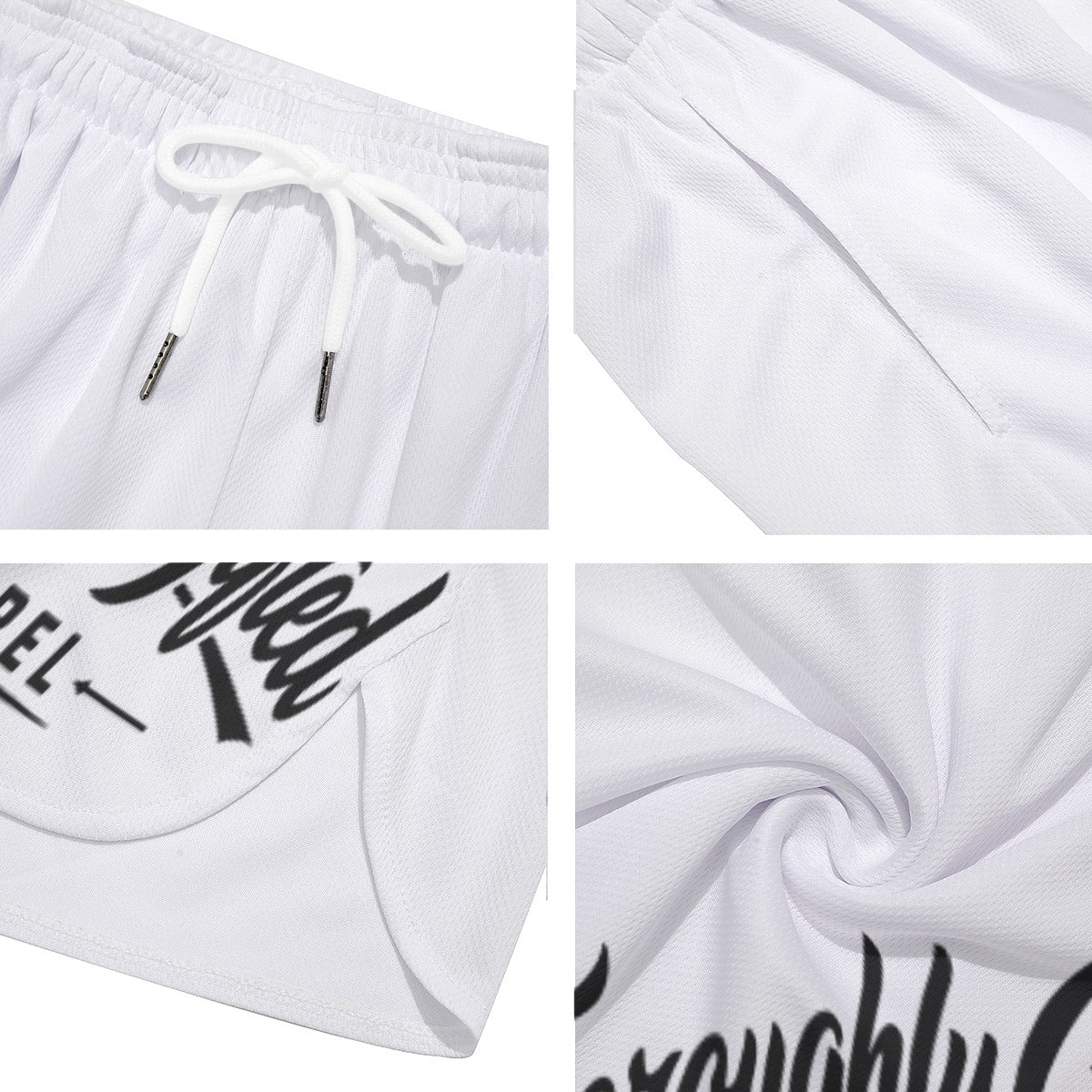 All-Over Print Men's Side Split Running Sport Shorts