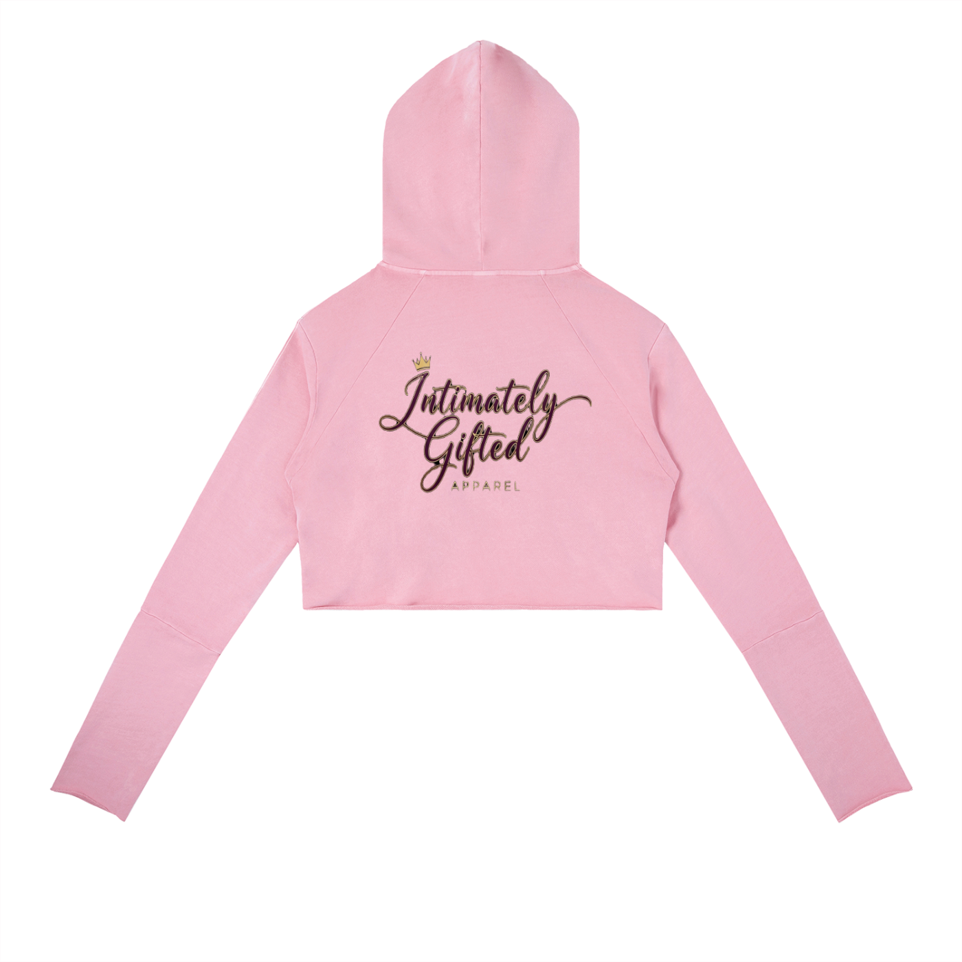 Vintage Washed Raw Edge Hoodie