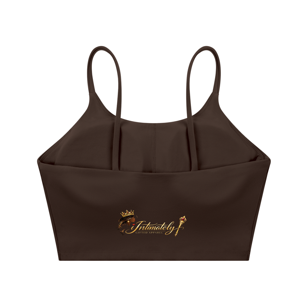 Spaghetti Strap Yoga Sports Bra