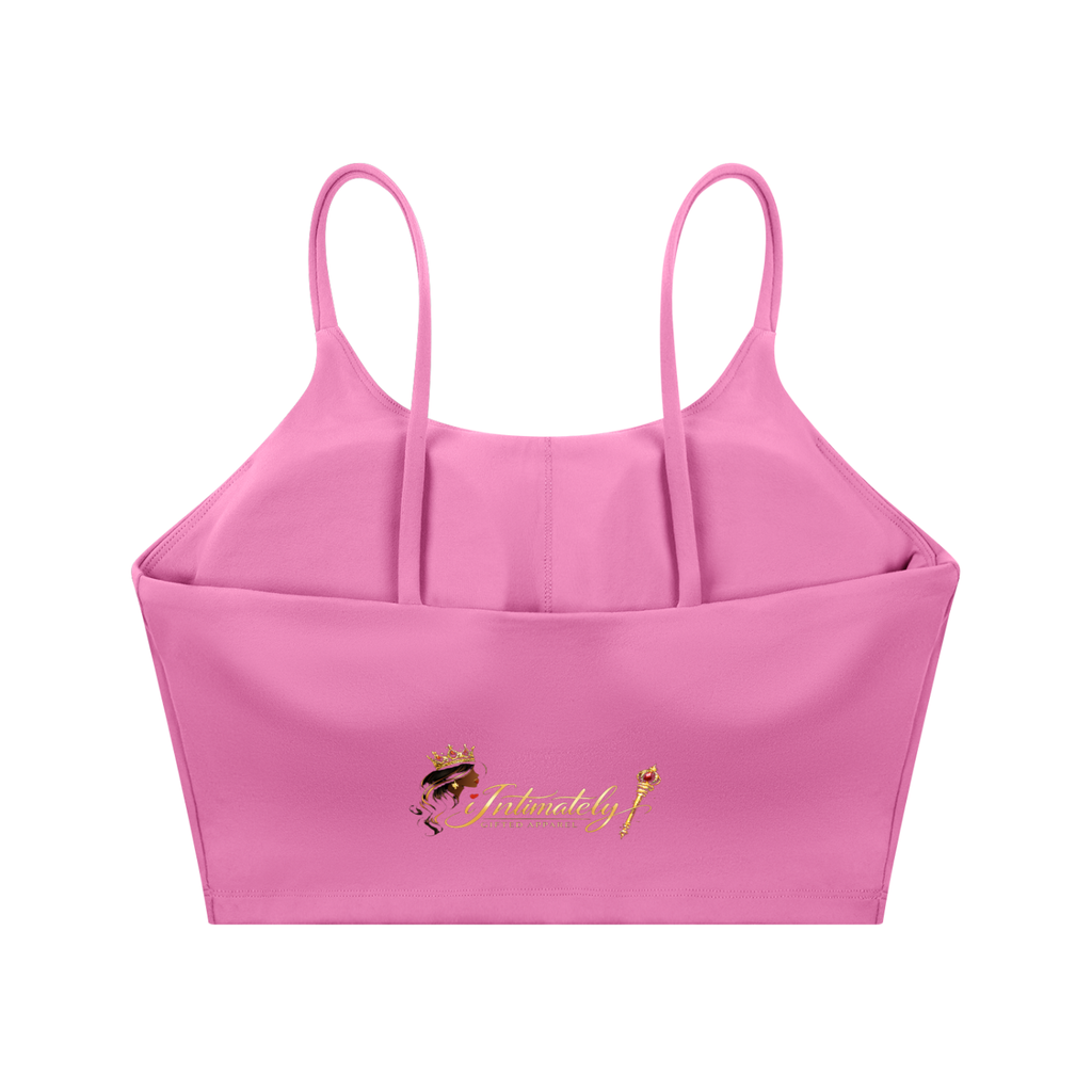 Spaghetti Strap Yoga Sports Bra