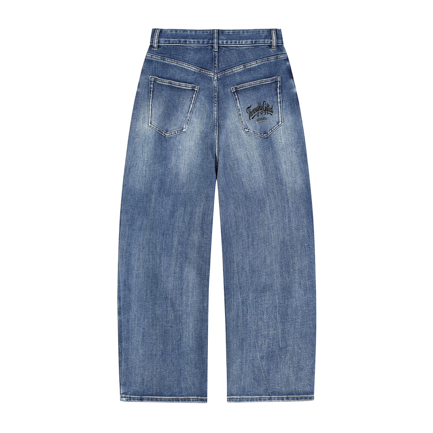 Sun Fade Heavyweight Denim Jeans