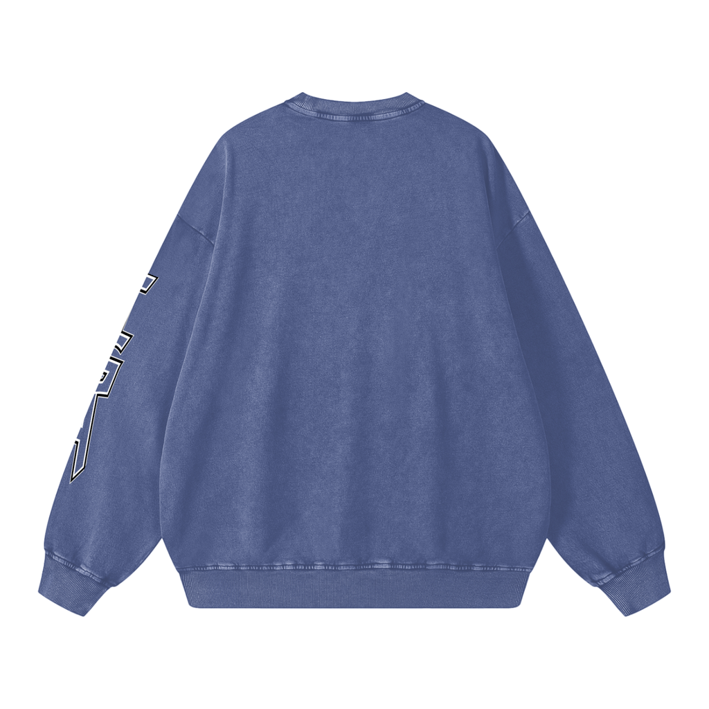 Snow Washed Oversized Sweatshirt