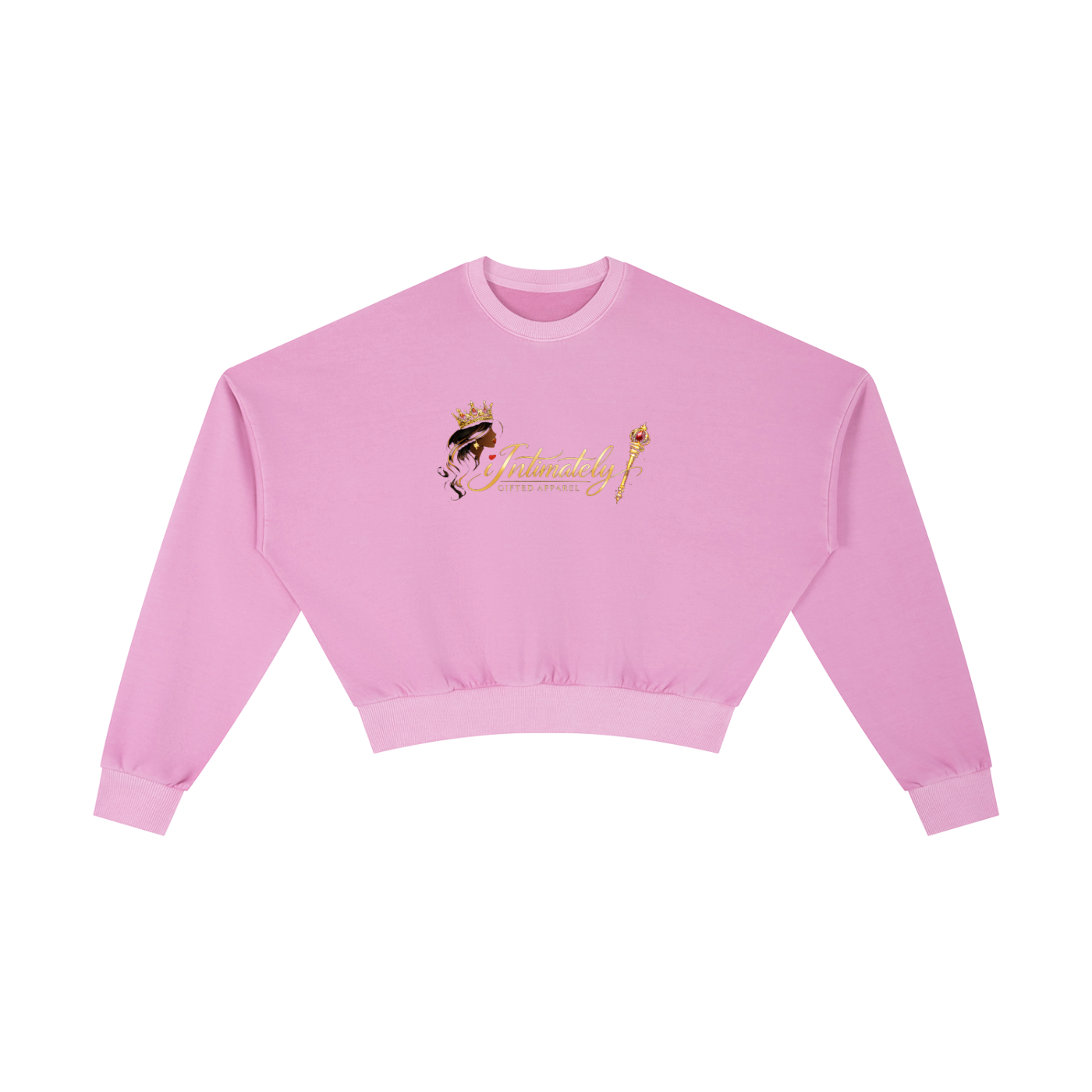 Vintage Washed Cropped Sweatshirt