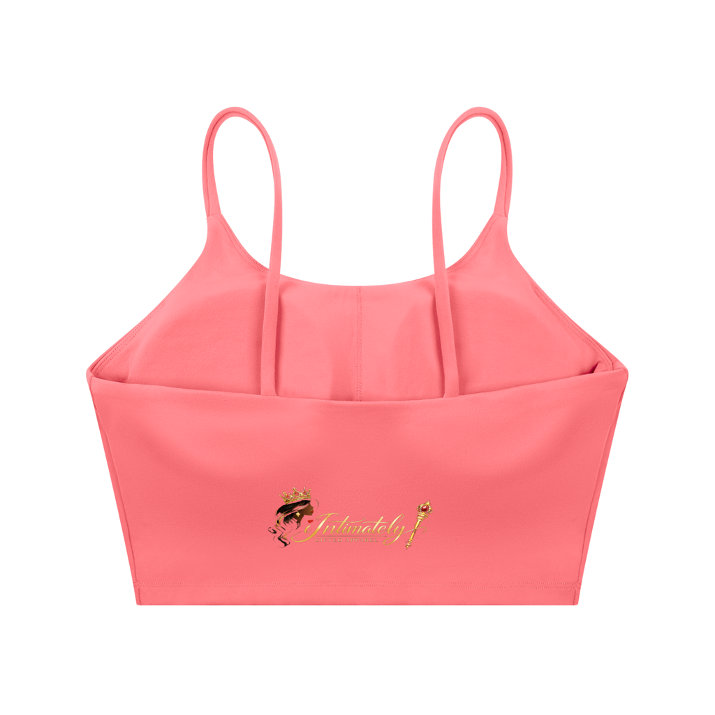 Spaghetti Strap Yoga Sports Bra