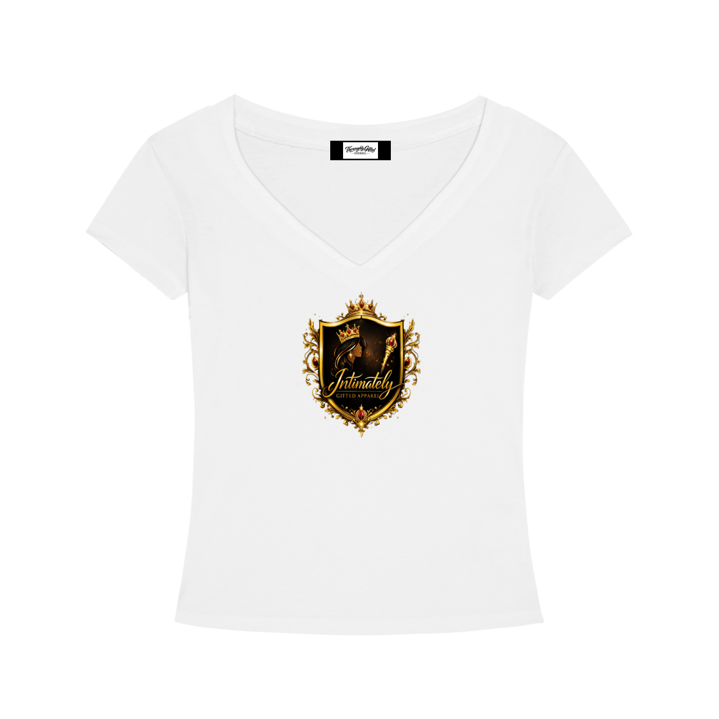 Tencel Slim Fit V-Neck T-Shirt