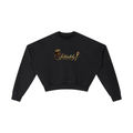Vintage Washed Cropped Sweatshirt