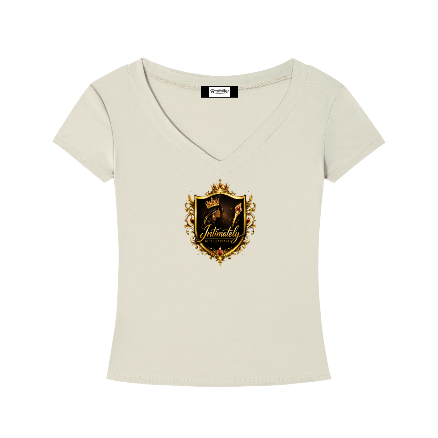Tencel Slim Fit V-Neck T-Shirt