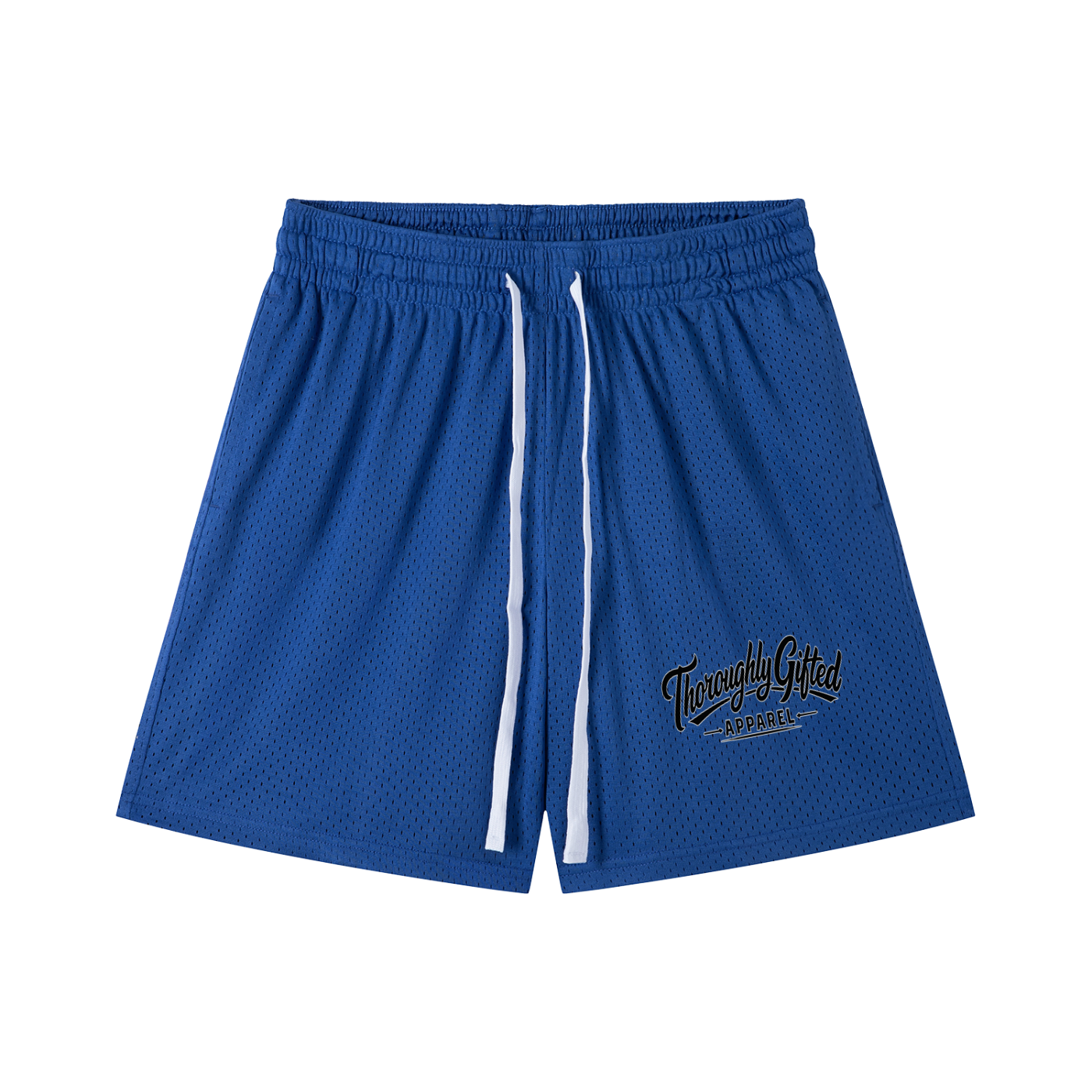 Mesh Drawstring Shorts