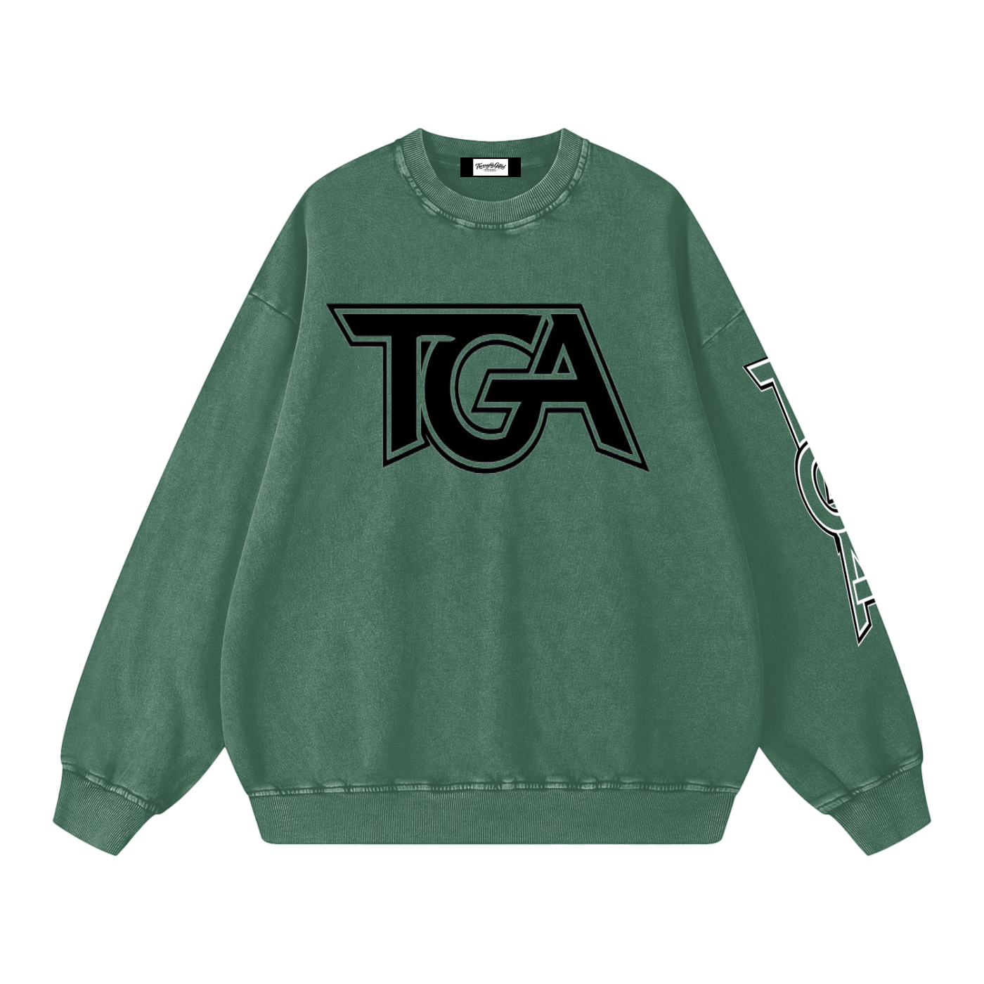 Snow Washed Oversized Sweatshirt