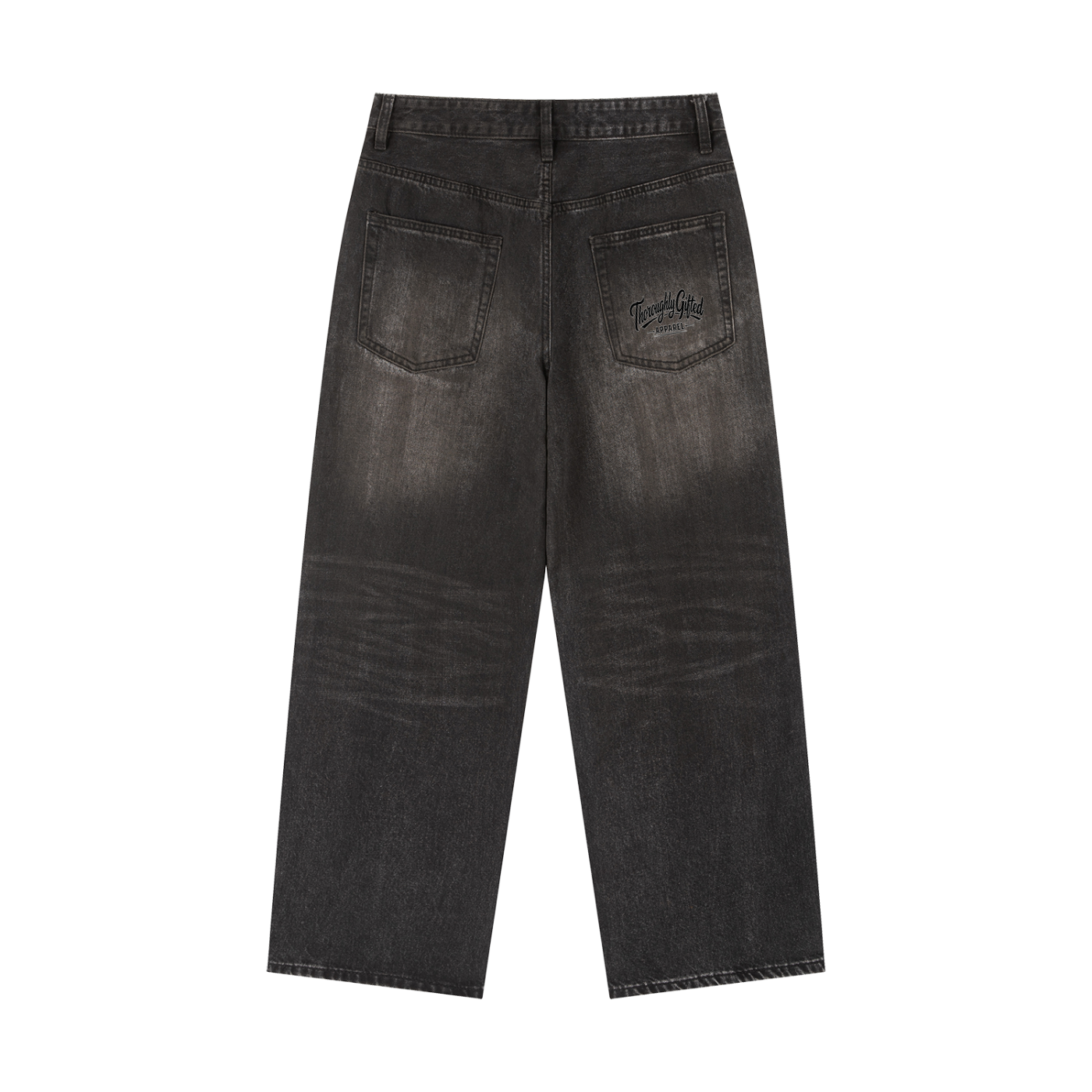 Vintage Wash Heavyweight Denim Jeans