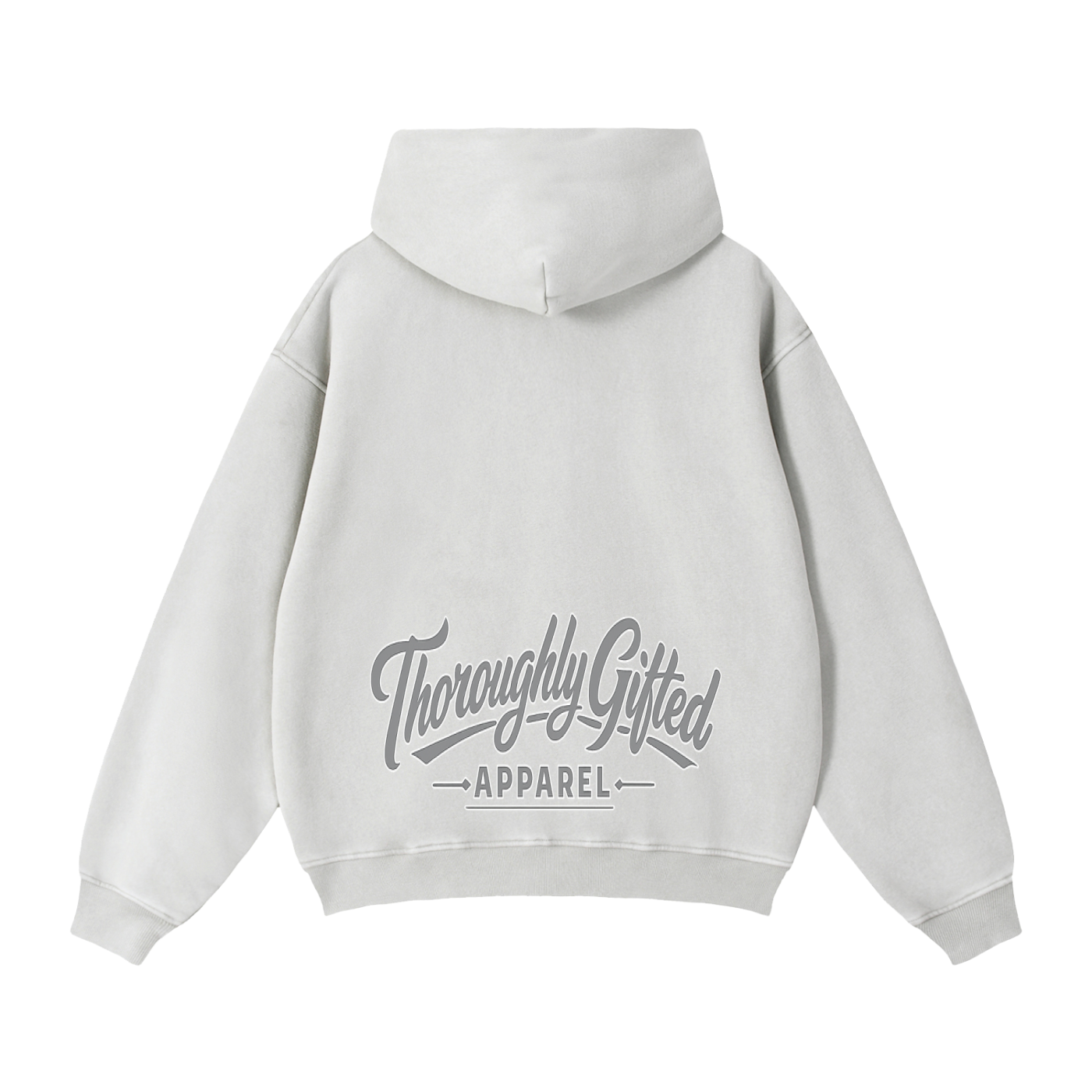Zip-Through Boxy Fleece Hoodie