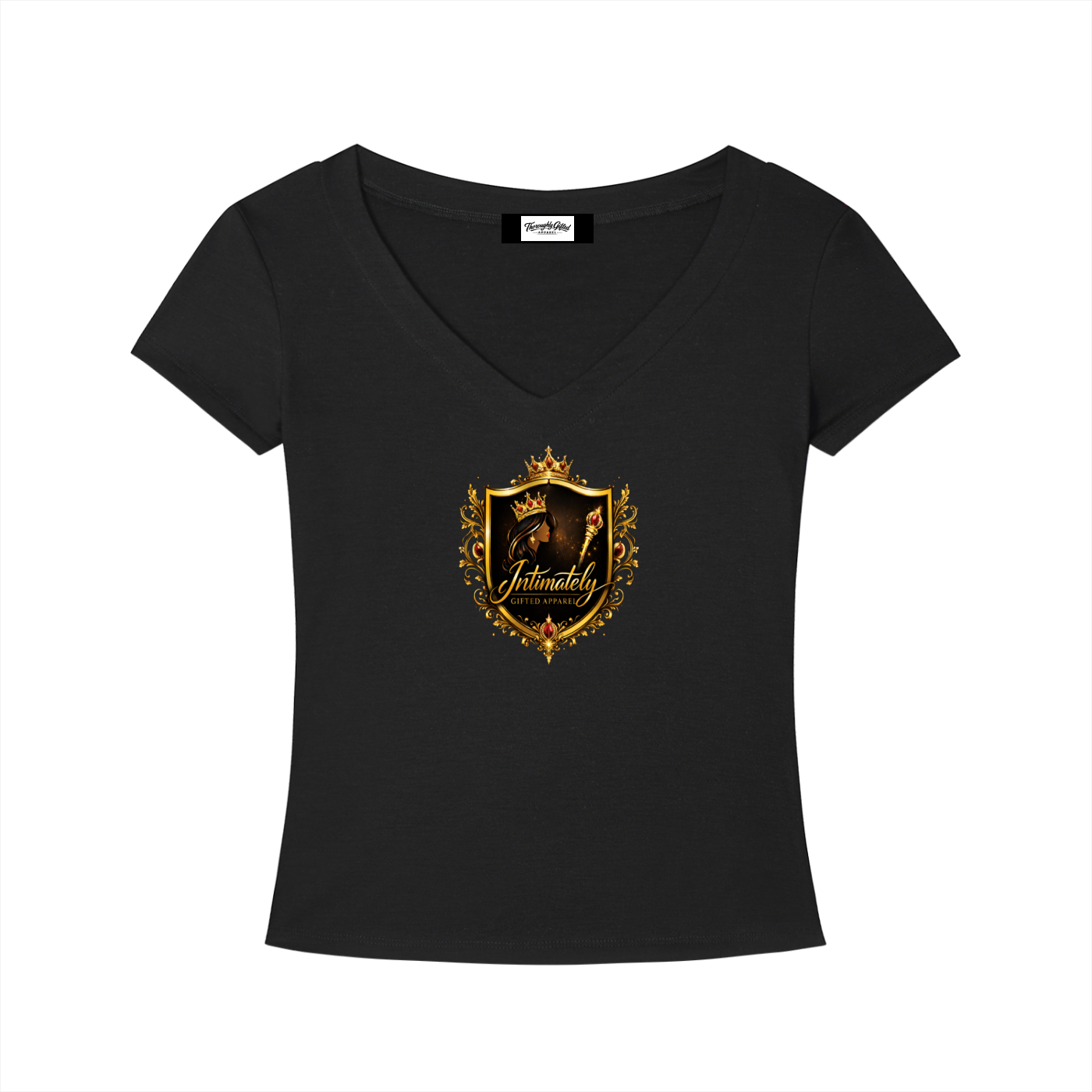 Tencel Slim Fit V-Neck T-Shirt