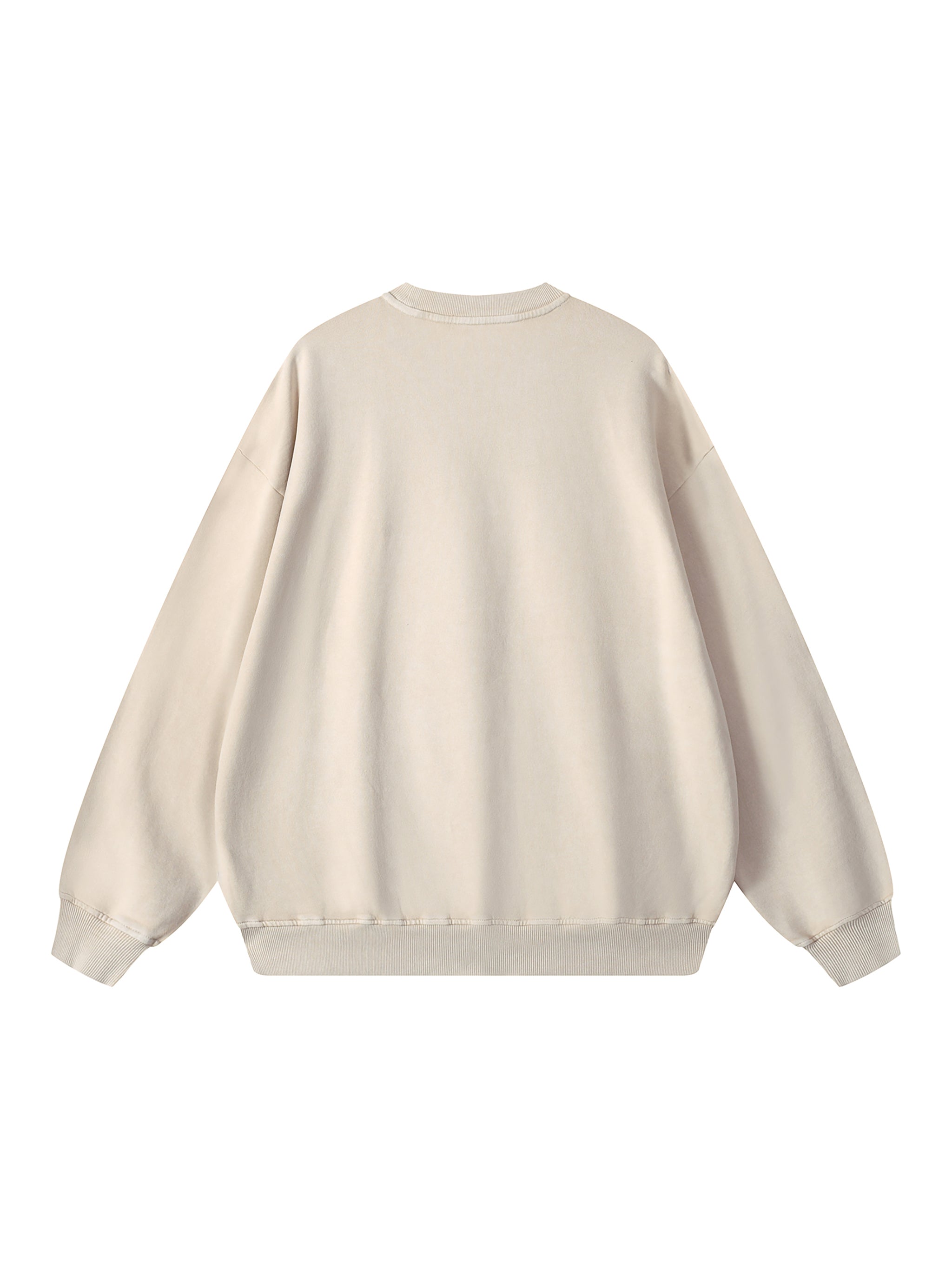 Snow Washed Oversized Sweatshirt