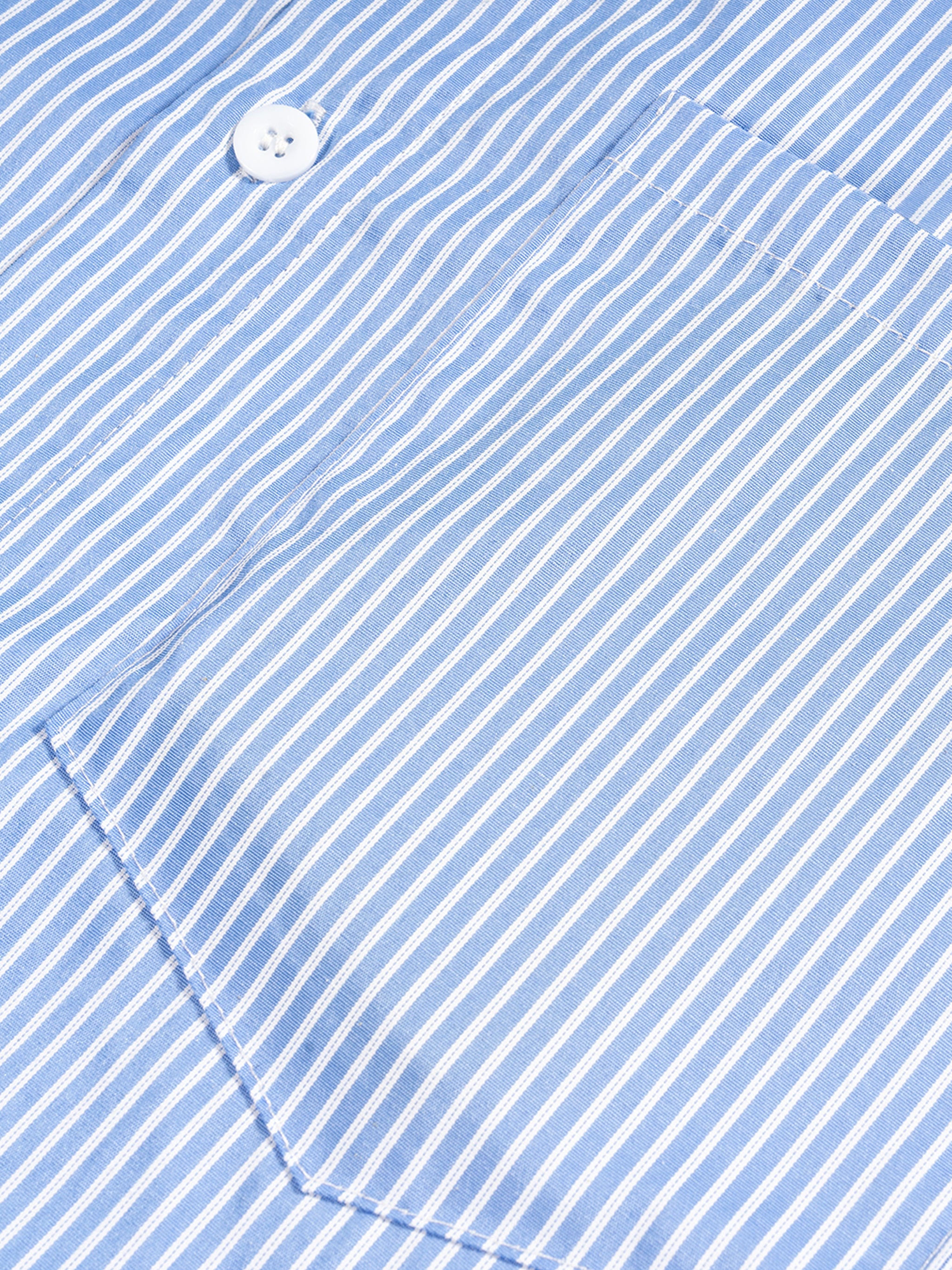 Oversized Vertical Stripe Boxy Shirt