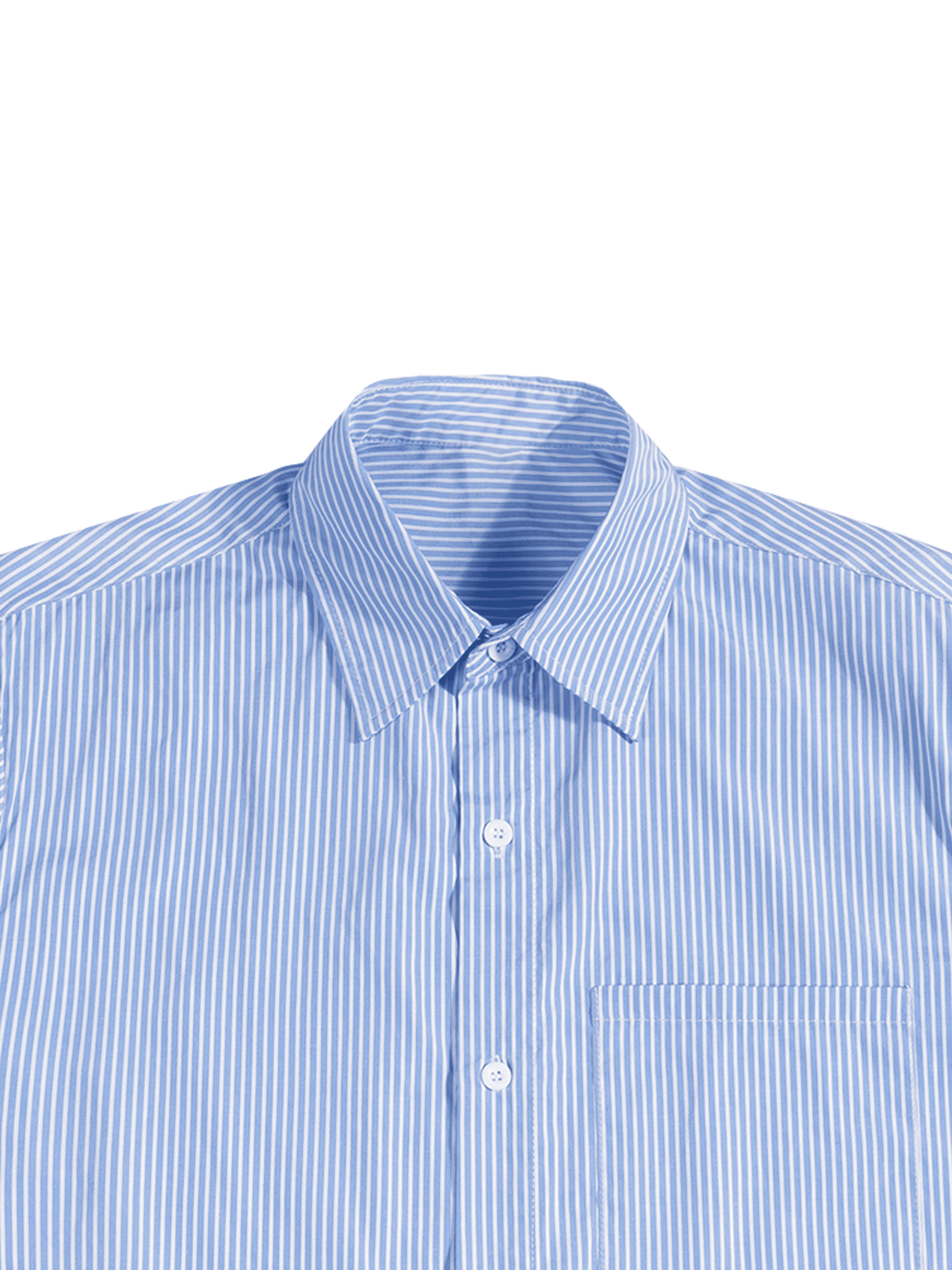 Oversized Vertical Stripe Boxy Shirt